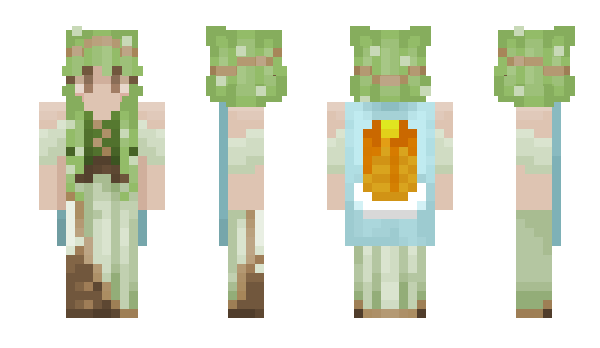 Minecraft скин по нику SongSparroww