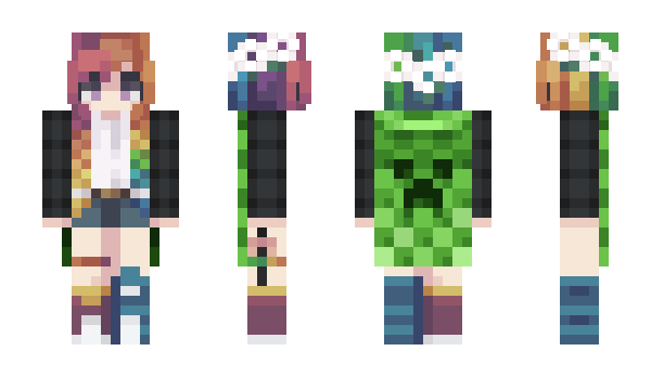 Minecraft skin MamaSnek
