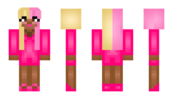 Minecraft skin NickiMinqj