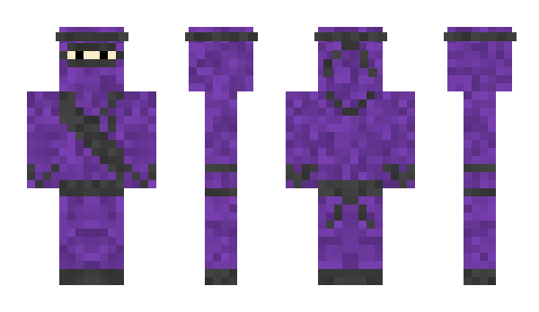 Minecraft skin PurpleNinja10