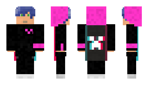 Minecraft skin nikschae