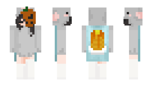 Minecraft skin AzureenXC