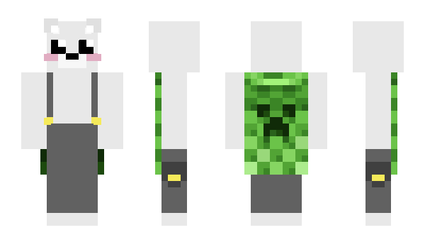 Minecraft скин по нику Paciucha