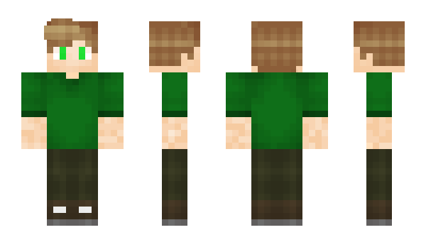 Minecraft skin BowHunterYT