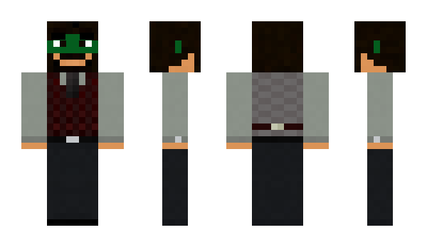 Minecraft skin WrongtownClaw
