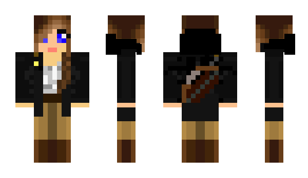 Minecraft skin Slashina