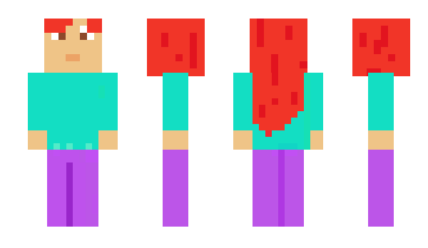 Minecraft skin Kakako