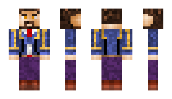 Minecraft skin Bassty