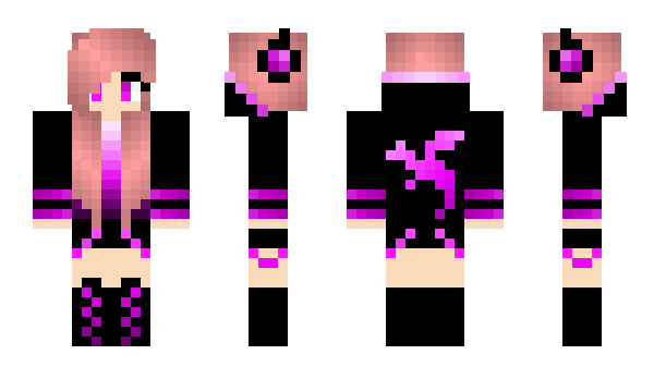 Minecraft skin Rillakuma