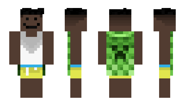 Minecraft skin SkibidiFiree