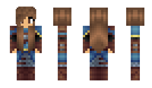 Minecraft skin veerle___