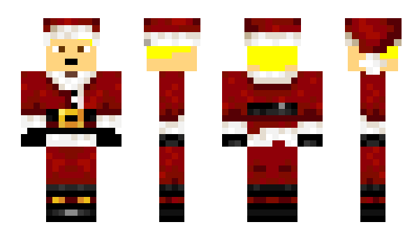 Minecraft skin kerst