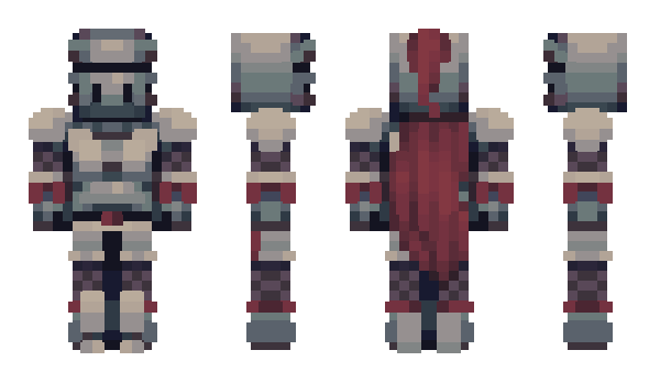 Minecraft skin Raccar
