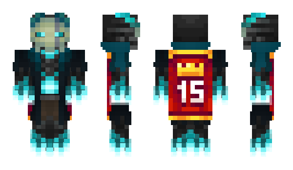 Minecraft skin Wolf40013