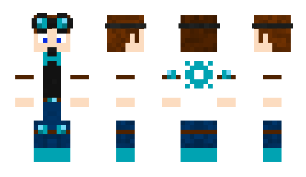 Minecraft skin Brickwall