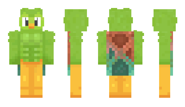 Minecraft skin Lushan