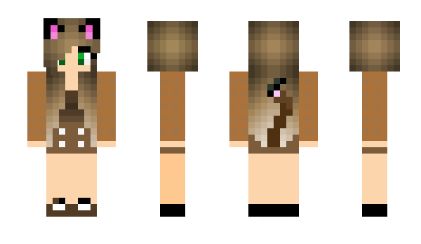 Minecraft skin Vanesita