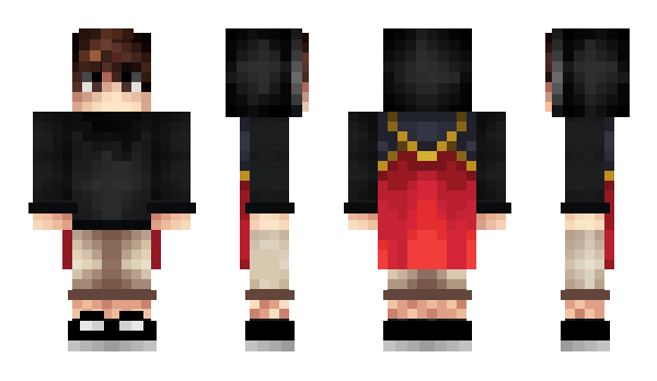 Minecraft skin Mqty