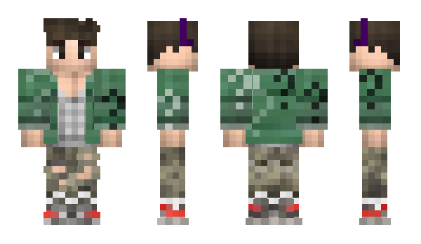 Minecraft skin Sprky