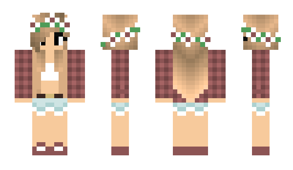 Minecraft skin lizzybell