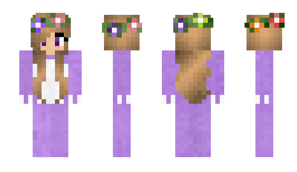 Minecraft skin _Purple_