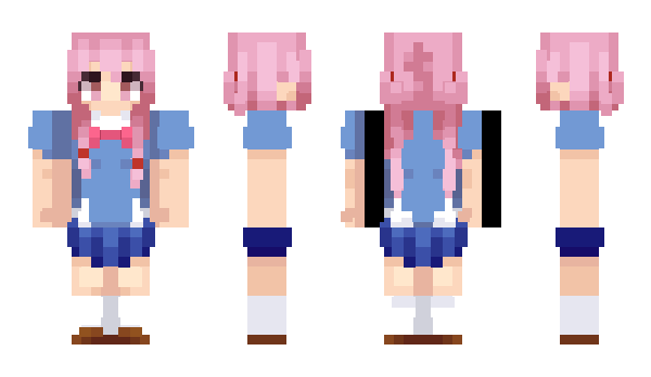 Minecraft skin DesuNyanNyan