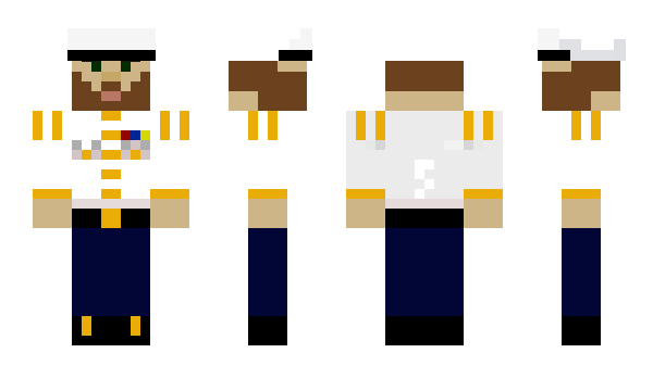 Minecraft skin captain007