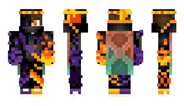 Minecraft skin ItzWildfire