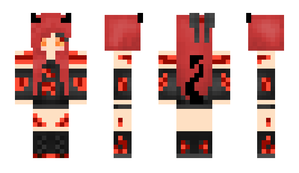 Minecraft скін по ніку Bloody_Devil