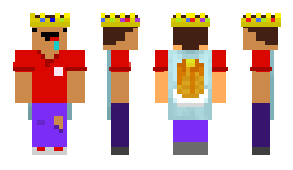 Minecraft скин по нику Foxi_fx