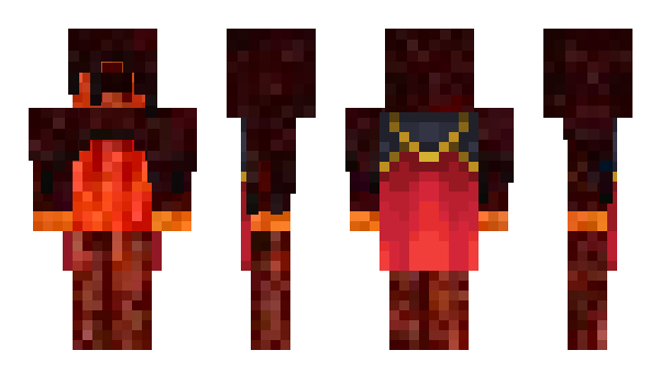 Minecraft skin LeLavacreeper