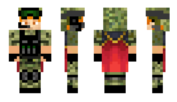 Minecraft skin Sgt_Miller