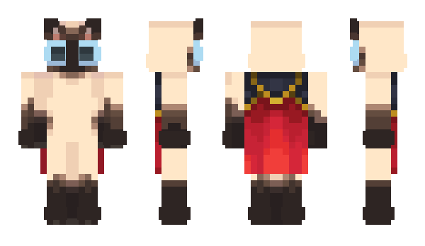 Minecraft скин по нику StrangeRacoon