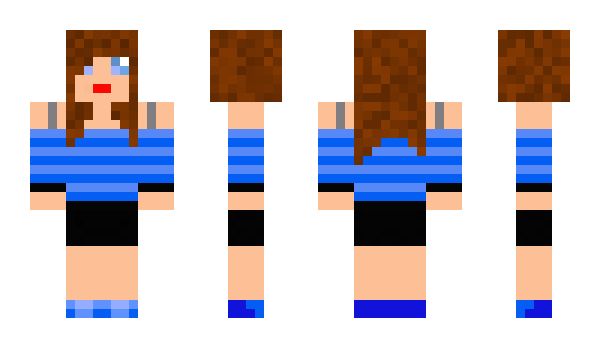 Minecraft skin xXmilenaXx