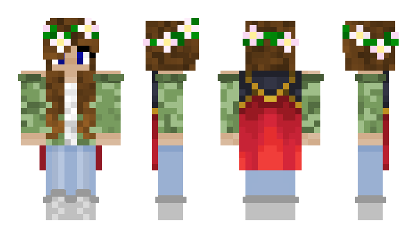 Minecraft skin KyaniXx