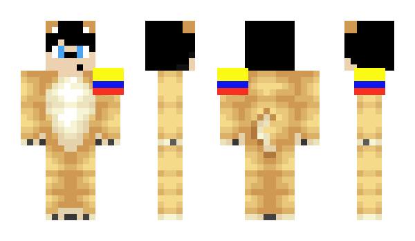 Minecraft skin SantiGam3r_