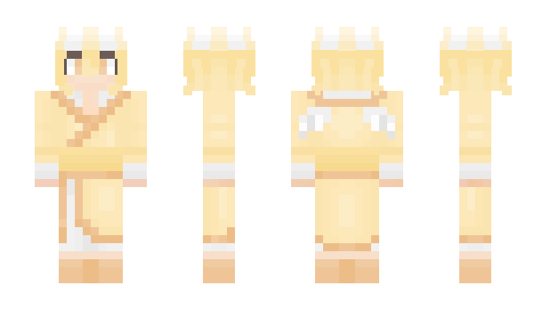 Minecraft skin Yellowza