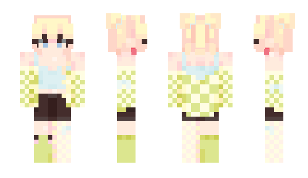 Minecraft skin MystyOcean