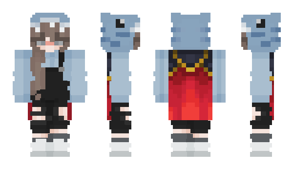 Minecraft скин по нику SimplySharkie