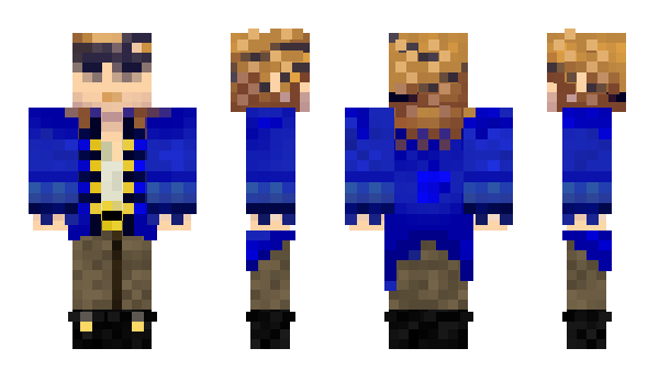 Minecraft skin BookinBear