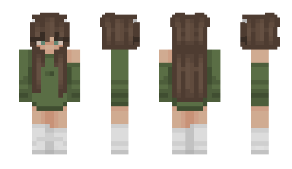 Minecraft skin InesSa