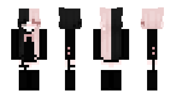 Minecraft skin gothdollie
