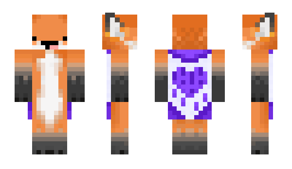 Minecraft скин по нику Foxy9fps