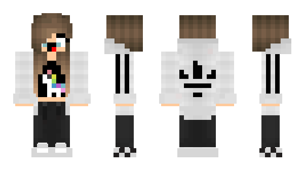 Minecraft skin KazahariCZ