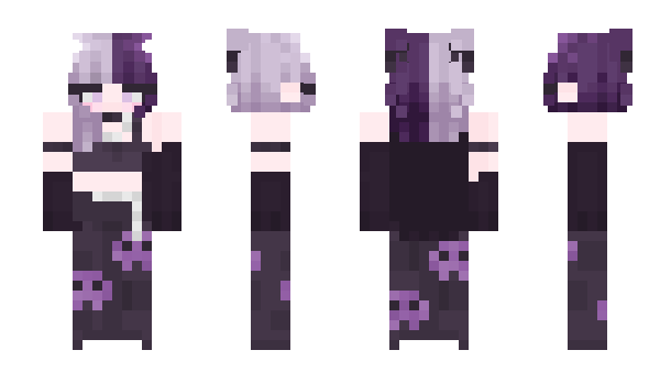 Minecraft skin HarleyQuinn9376