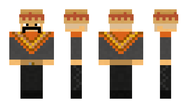 Minecraft скин по нику Santiago