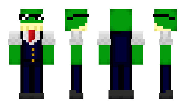 Minecraft skin superbullfrog