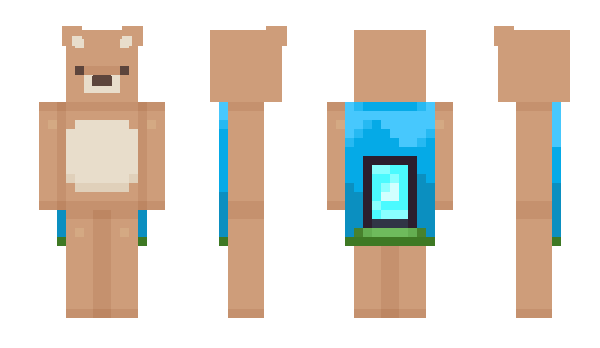 Minecraft skin MarikaChicaPika