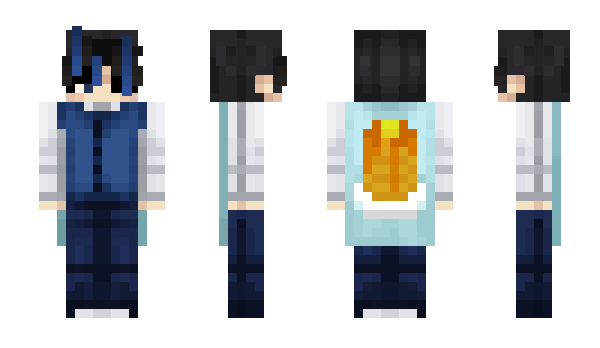 Minecraft skin BlueKall