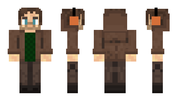 Minecraft skin Hoodhanda